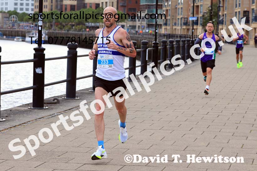 Bridges of the Tyne 5 Mile Road Race, Newcastle Quayside.  Photo: David T. Hewitson/Sports for All Pics